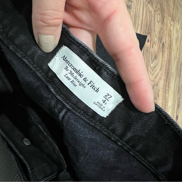 Abercrombie & Fitch 90’s Straight Low Rise Jean - Picture 7 of 12